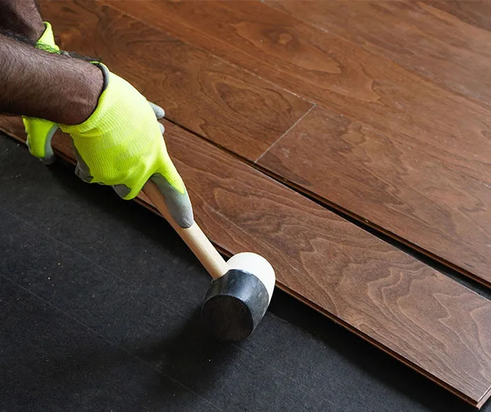 Hardwood flooring installation | Echo Flooring Gallery